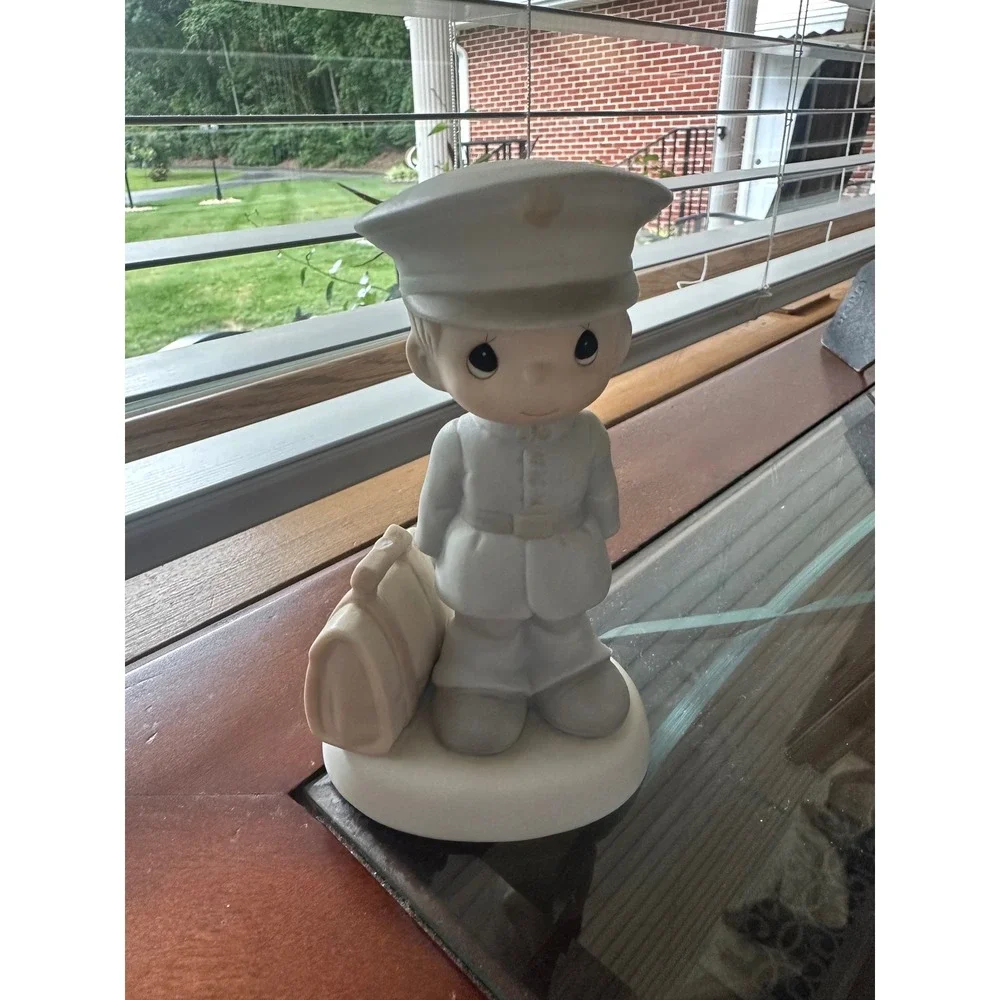 Precious Moments Bless‎ Those Who Serve Their Country Figurine 1991